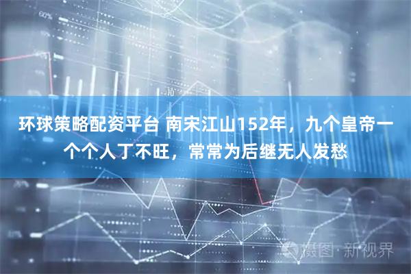 环球策略配资平台 南宋江山152年，九个皇帝一个个人丁不旺，常常为后继无人发愁